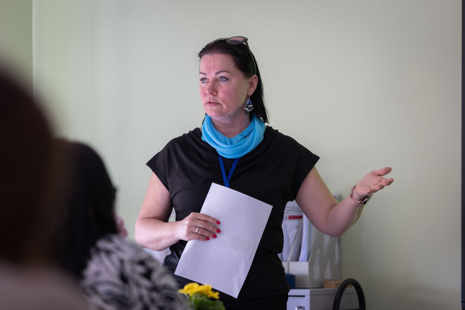 Ropažu novada pedagogu metodiskā diena, klase, runātājs