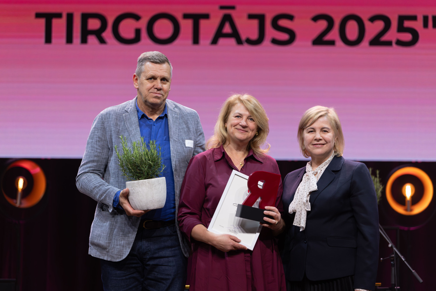 "Ropažu novada Uzņēmēju gada balvas 2025" apbalvošana, balvas saņēmējs