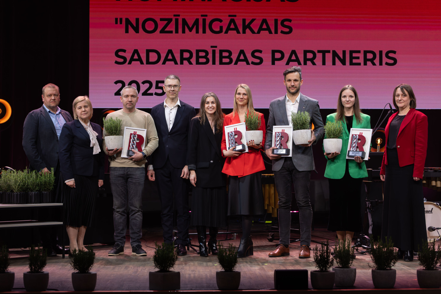 "Ropažu novada Uzņēmēju gada balvas 2025" apbalvošana, balvas saņēmējs