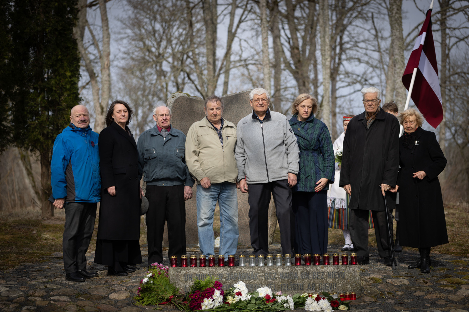 Represēto piemiņas diena Ropažos