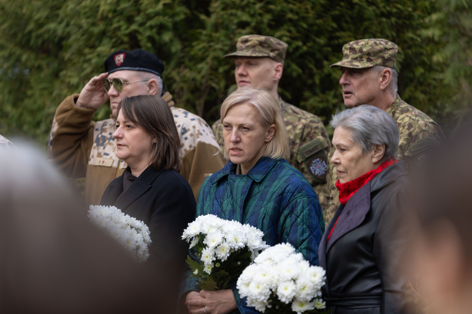 Represēto piemiņas diena Ulbrokas Meža kapsētā