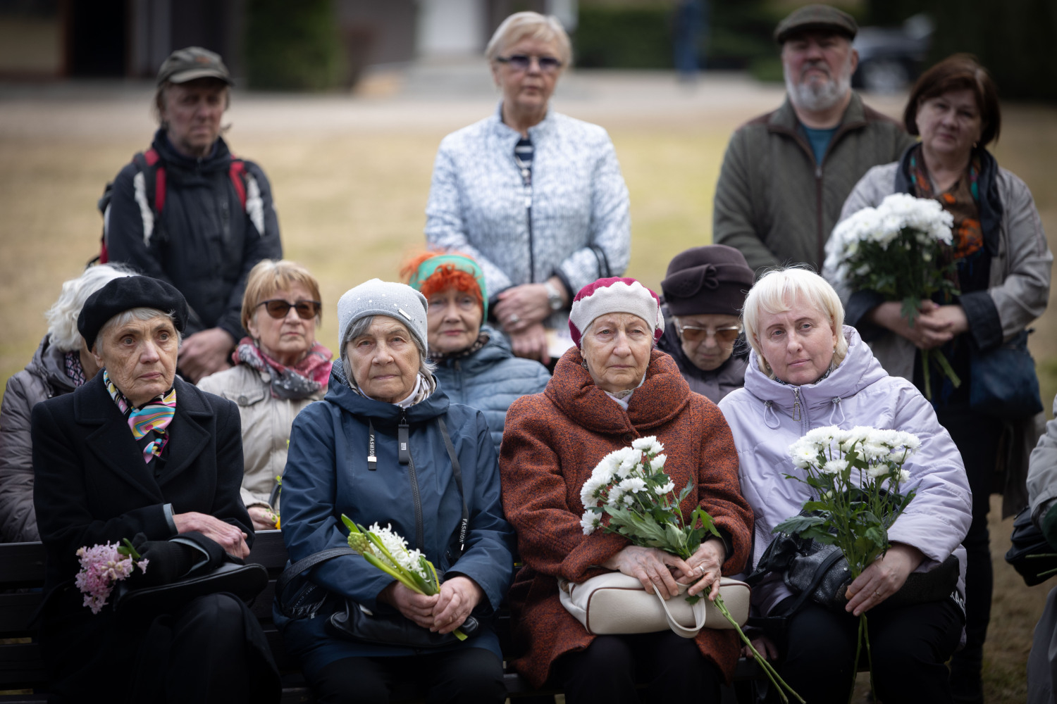 Represēto piemiņas diena Ulbrokas Meža kapsētā