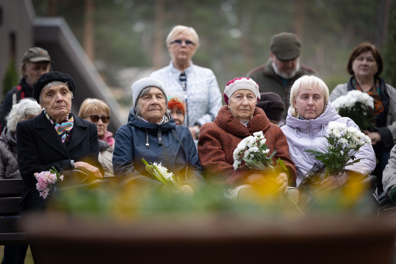 Represēto piemiņas diena Ulbrokas Meža kapsētā