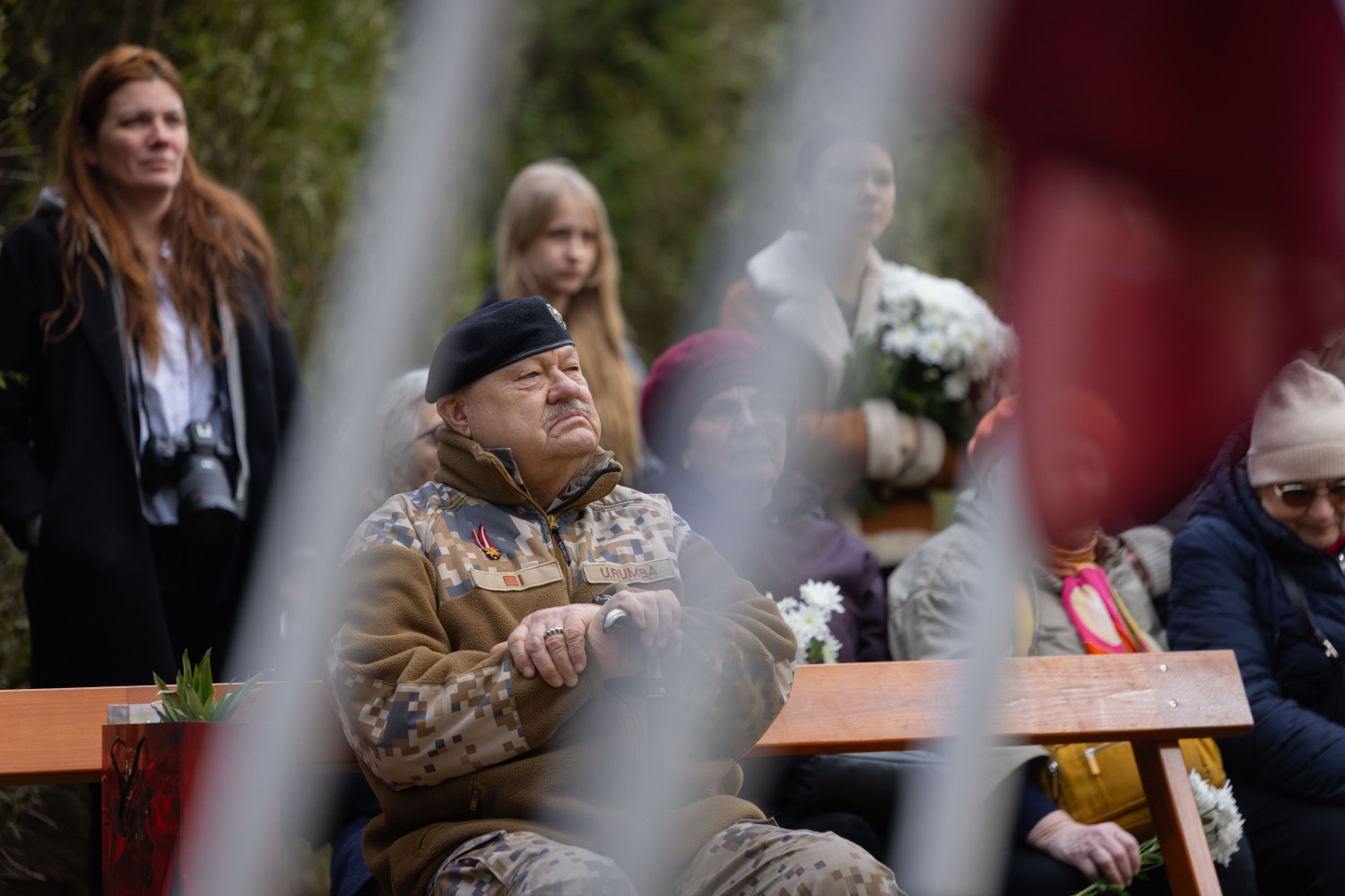 Represēto piemiņas diena Ulbrokas Meža kapsētā