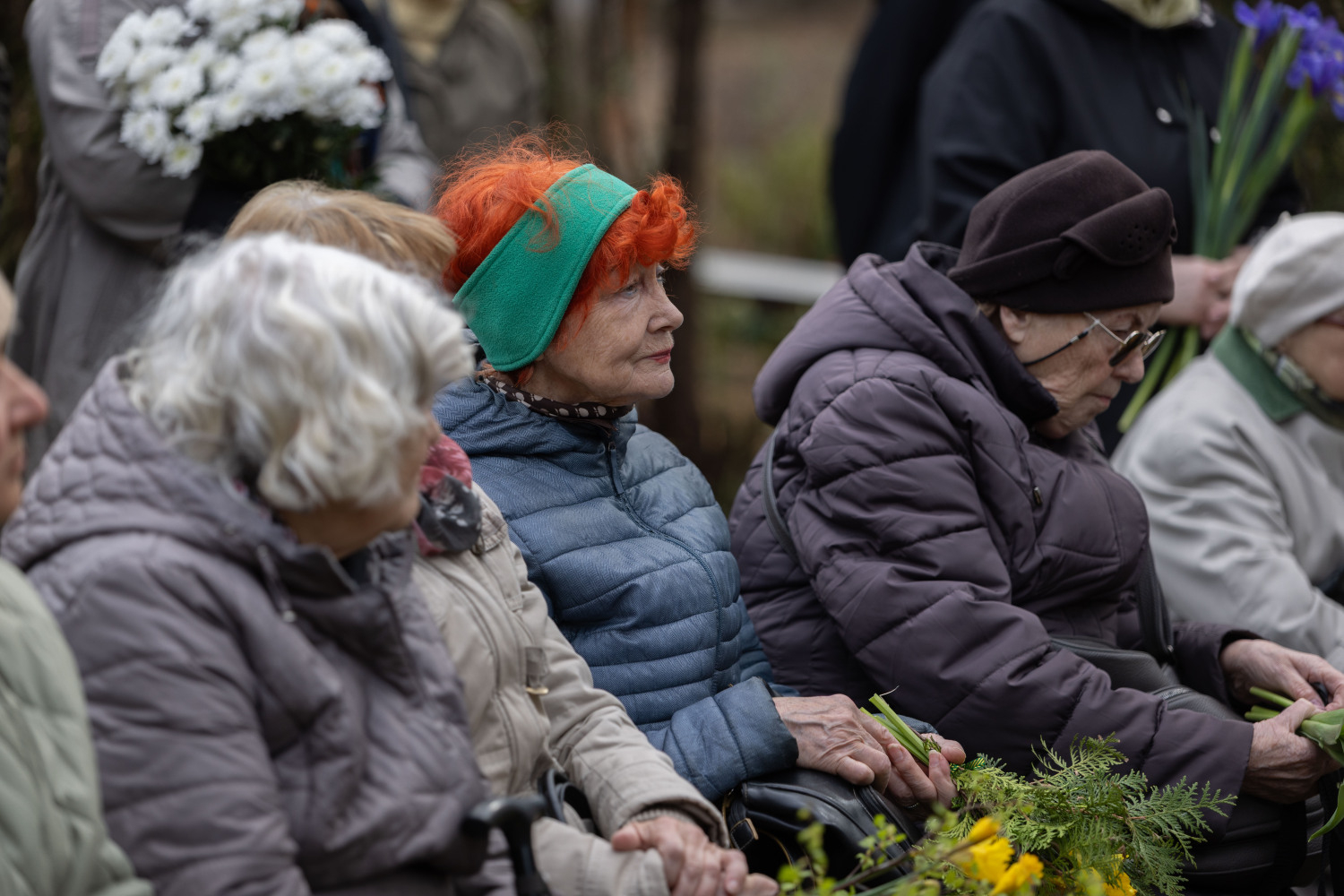 Represēto piemiņas diena Ulbrokas Meža kapsētā