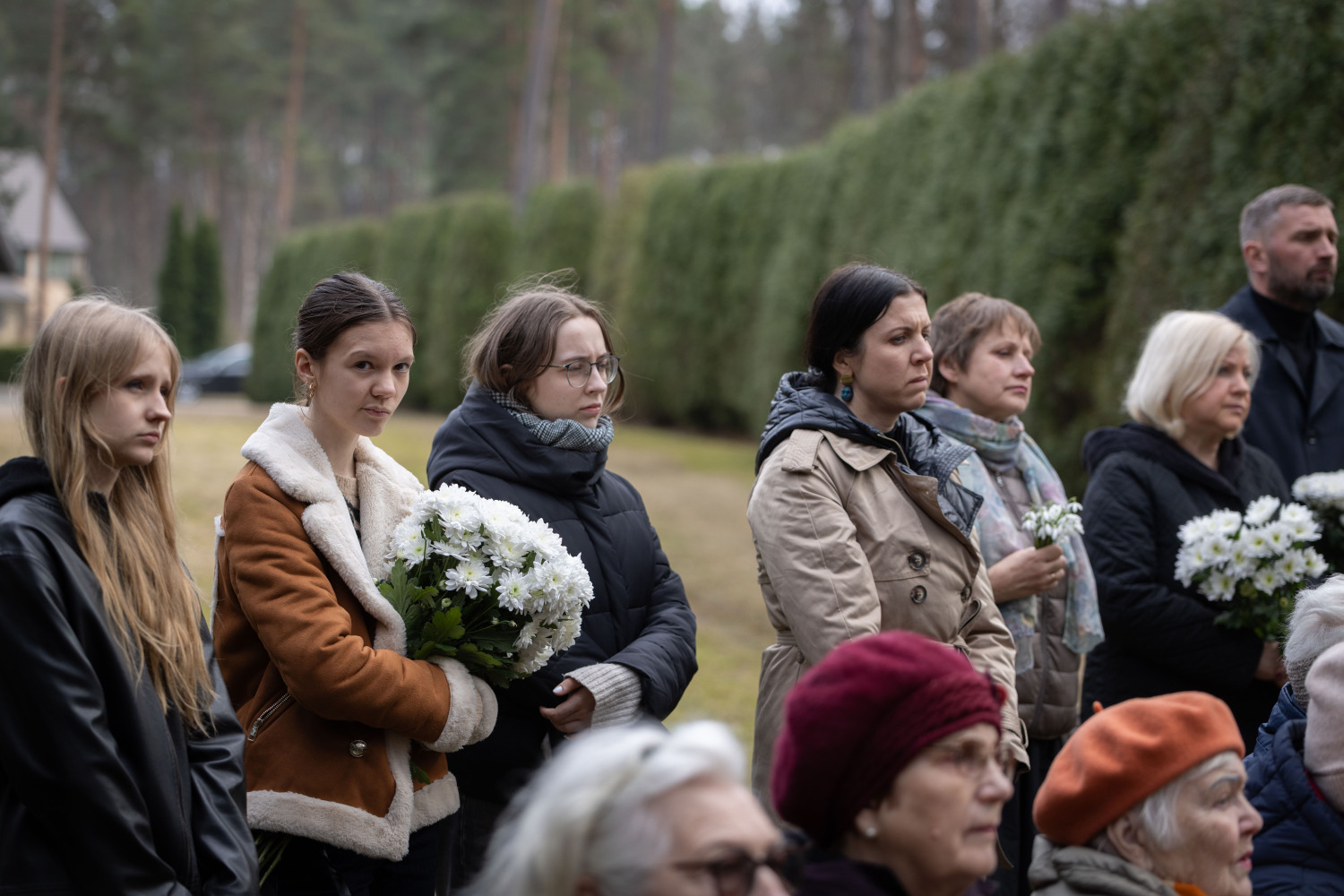 Represēto piemiņas diena Ulbrokas Meža kapsētā