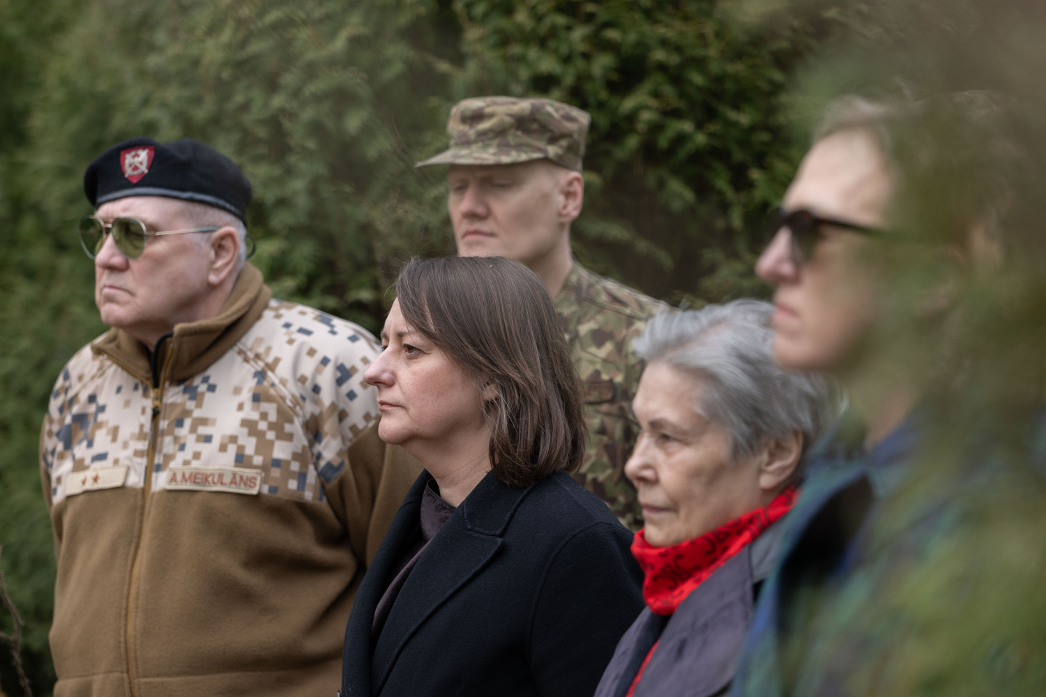 Represēto piemiņas diena Ulbrokas Meža kapsētā