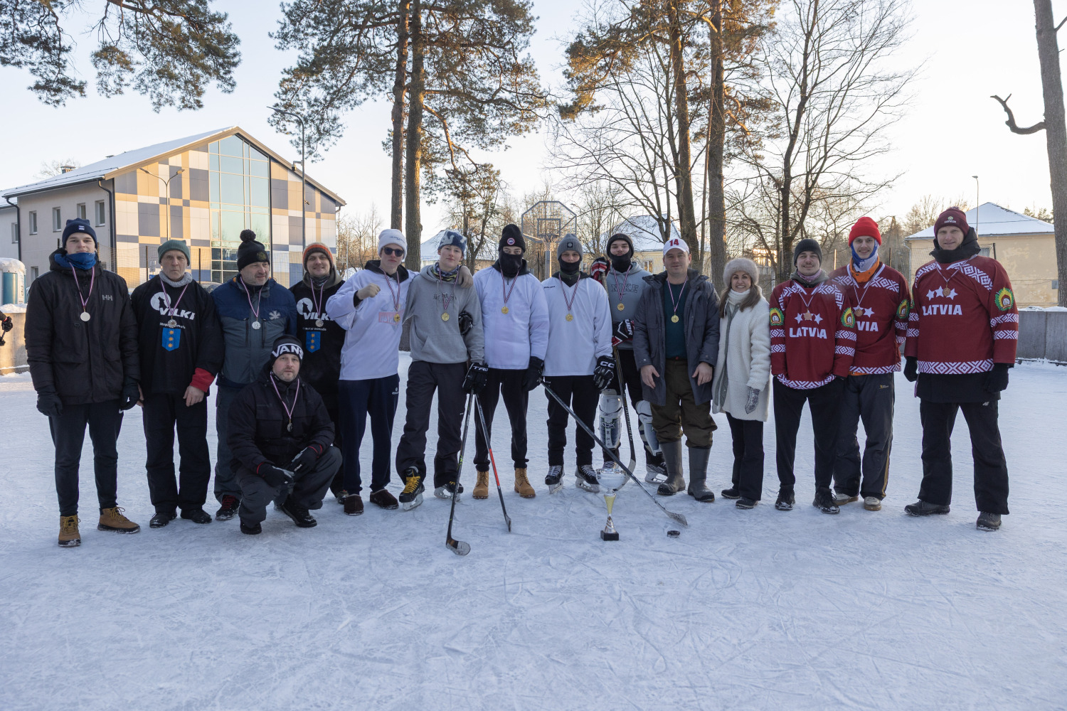 4x4 hokeja turnīrs Ulbrokā