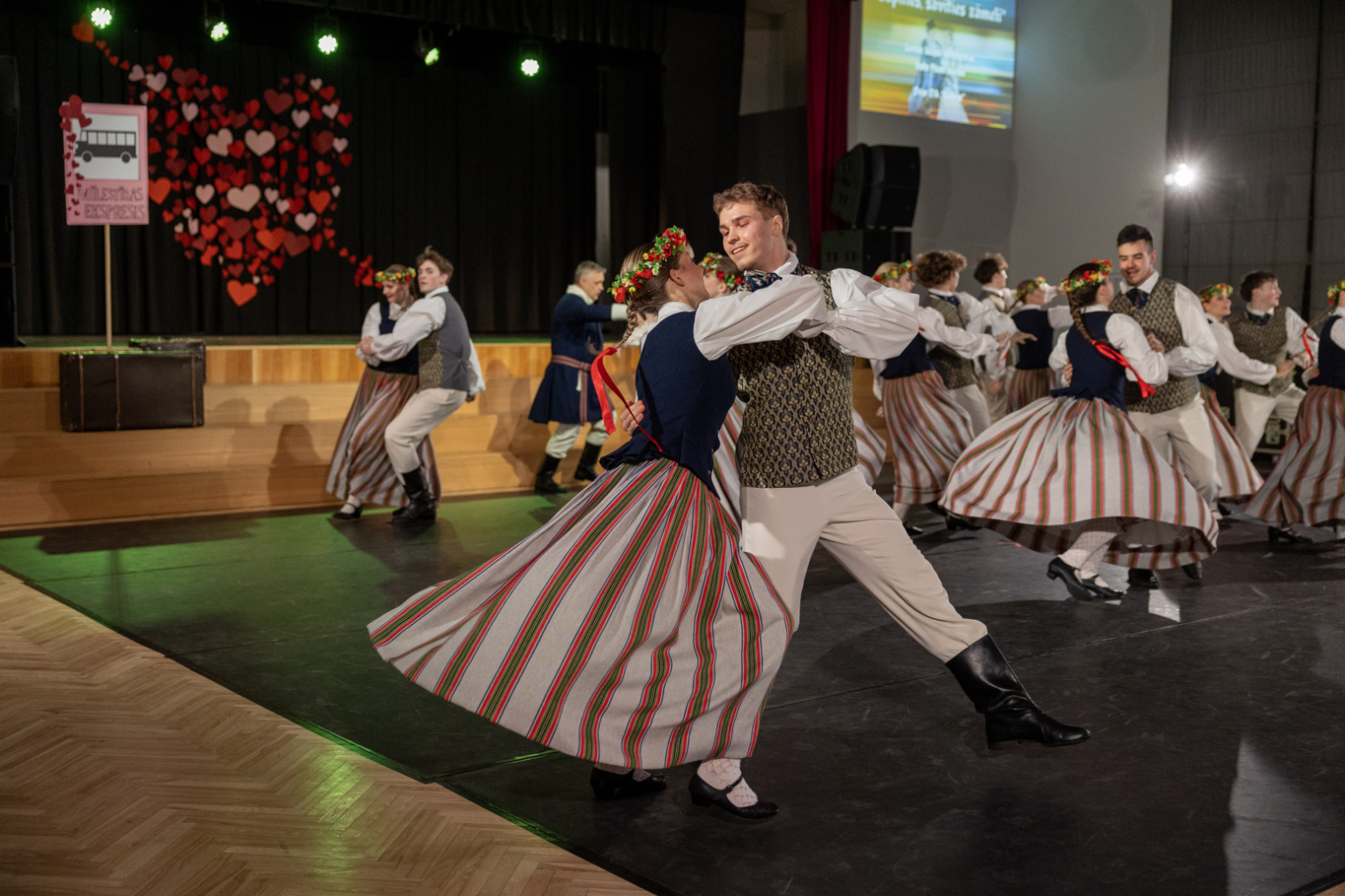 BJDK "Cielaviņa" sadraudzības koncerts "Mīlestības ekspresis"