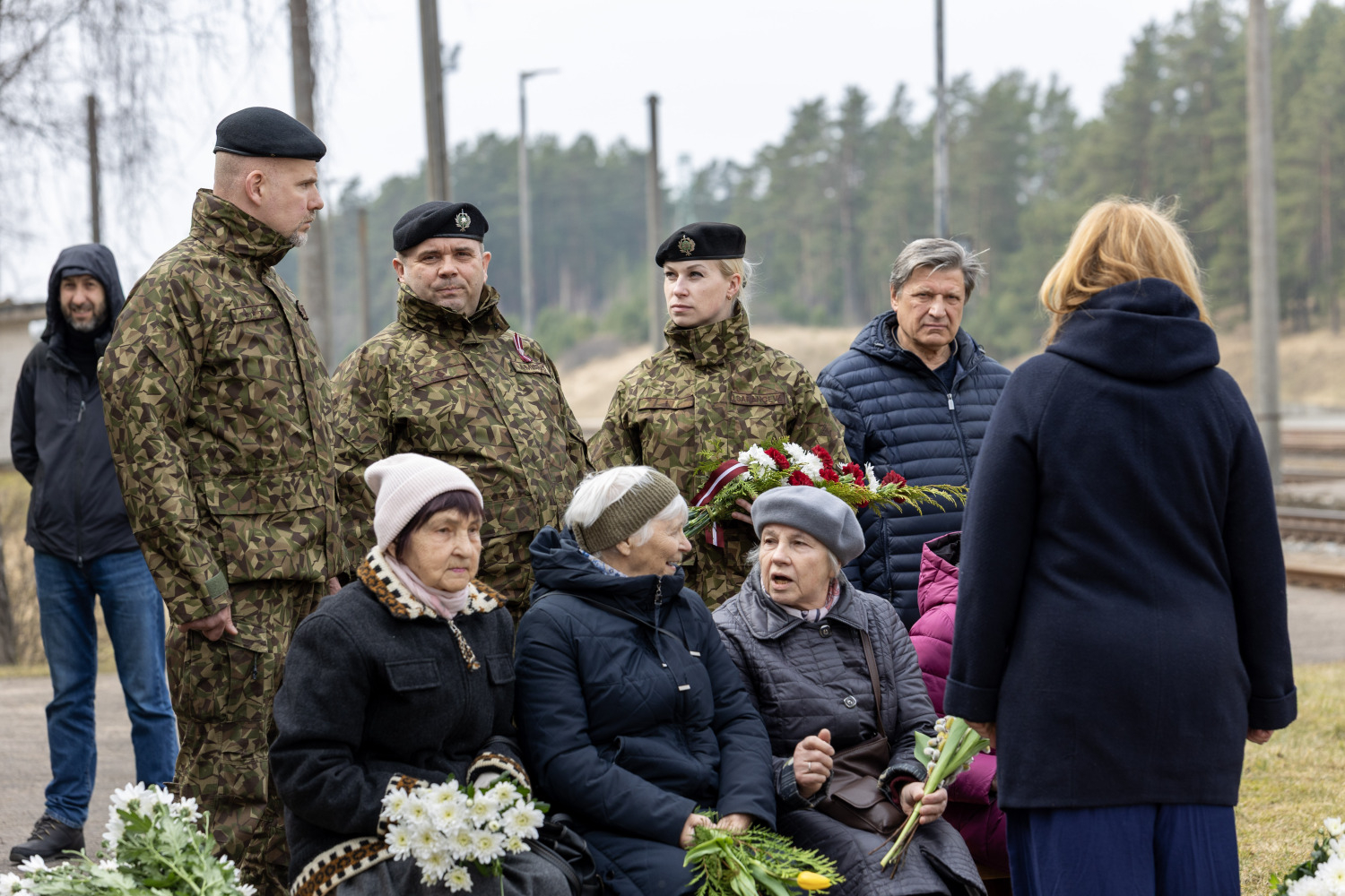 Represēto piemiņas diena Garkalnē