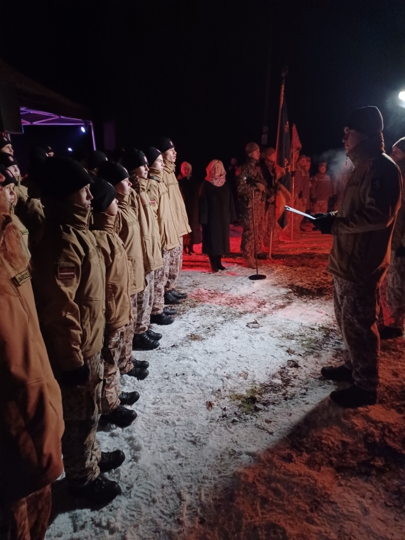 Barikāžu piemiņas pasākums Ulbrokā, 20.01.2023.