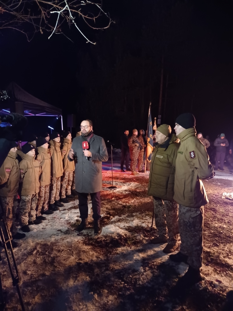 Barikāžu piemiņas pasākums Ulbrokā, 20.01.2023.