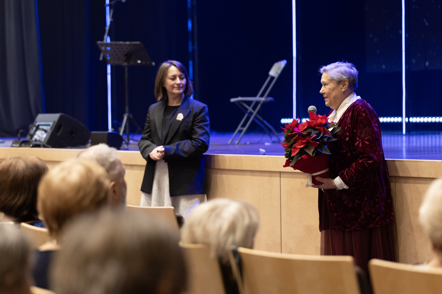 Ziemassvētku koncerts "Lūk, tādiem jābūt Ziemassvētkiem!" novada senioriem