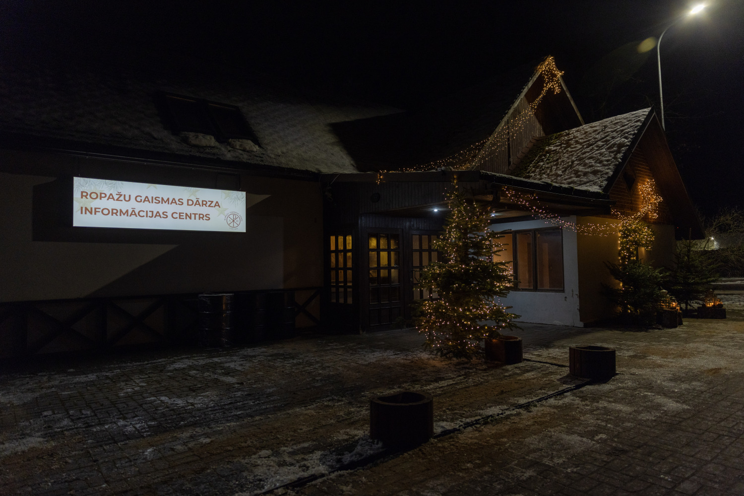 Gaismas dārzs Ropažu baznīcā