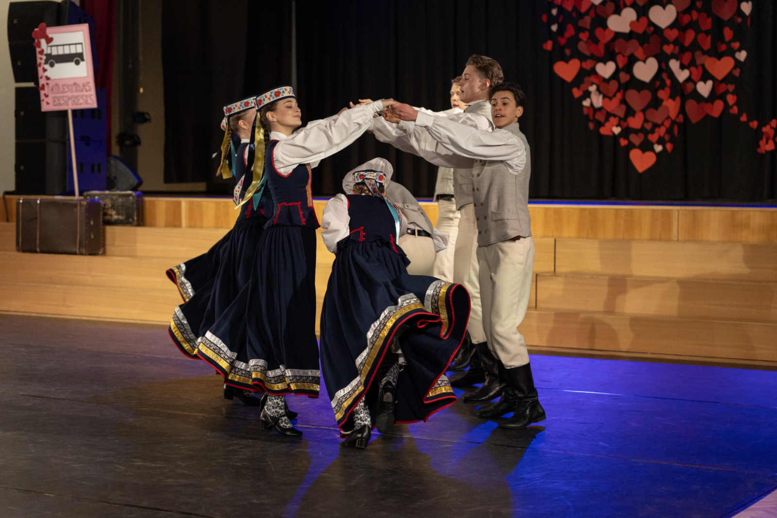 BJDK "Cielaviņa" sadraudzības koncerts "Mīlestības ekspresis"