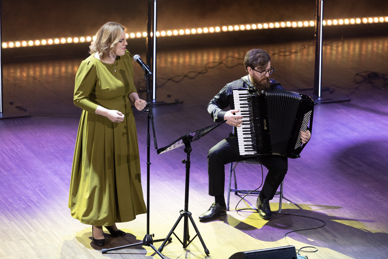 Ziemassvētku koncerts "Lūk, tādiem jābūt Ziemassvētkiem!" novada senioriem