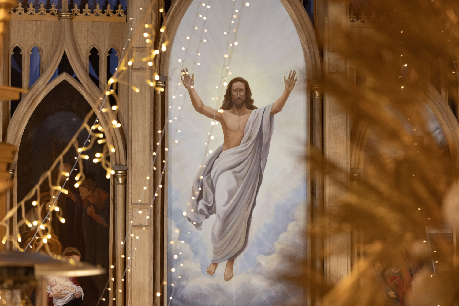 Gaismas dārzs Ropažu baznīcā