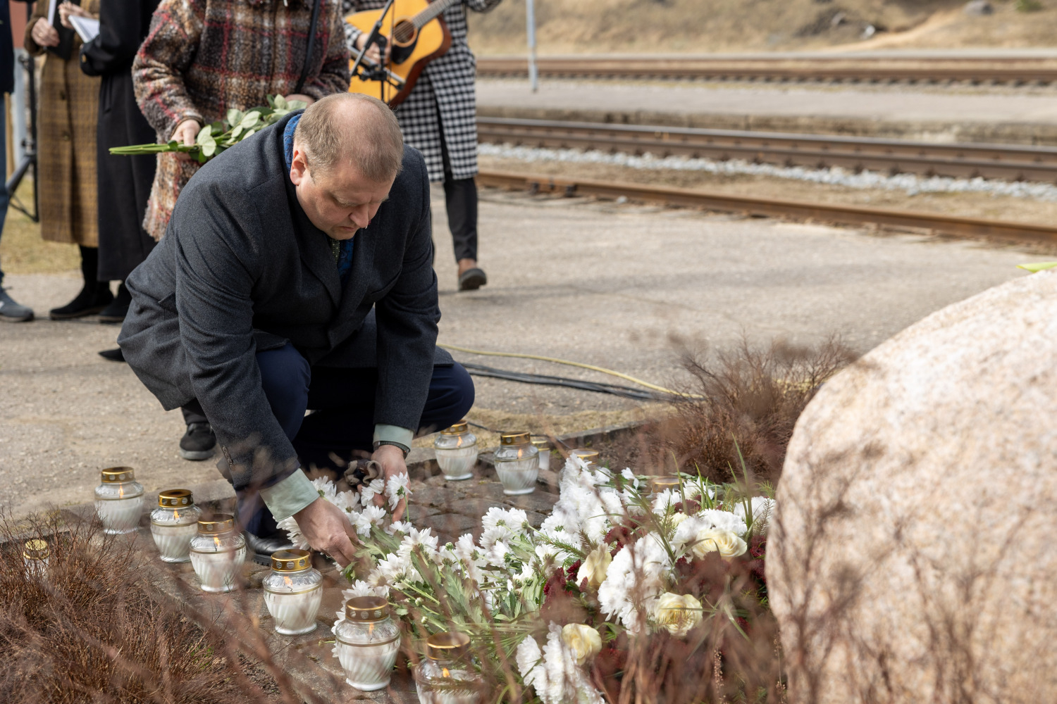 Represēto piemiņas diena Garkalnē