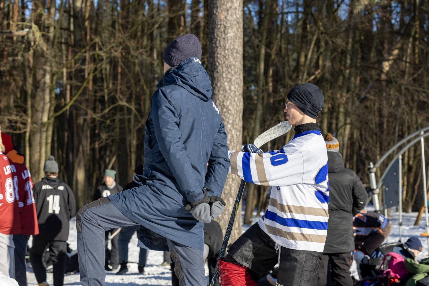 4x4 hokeja turnīrs Ulbrokā