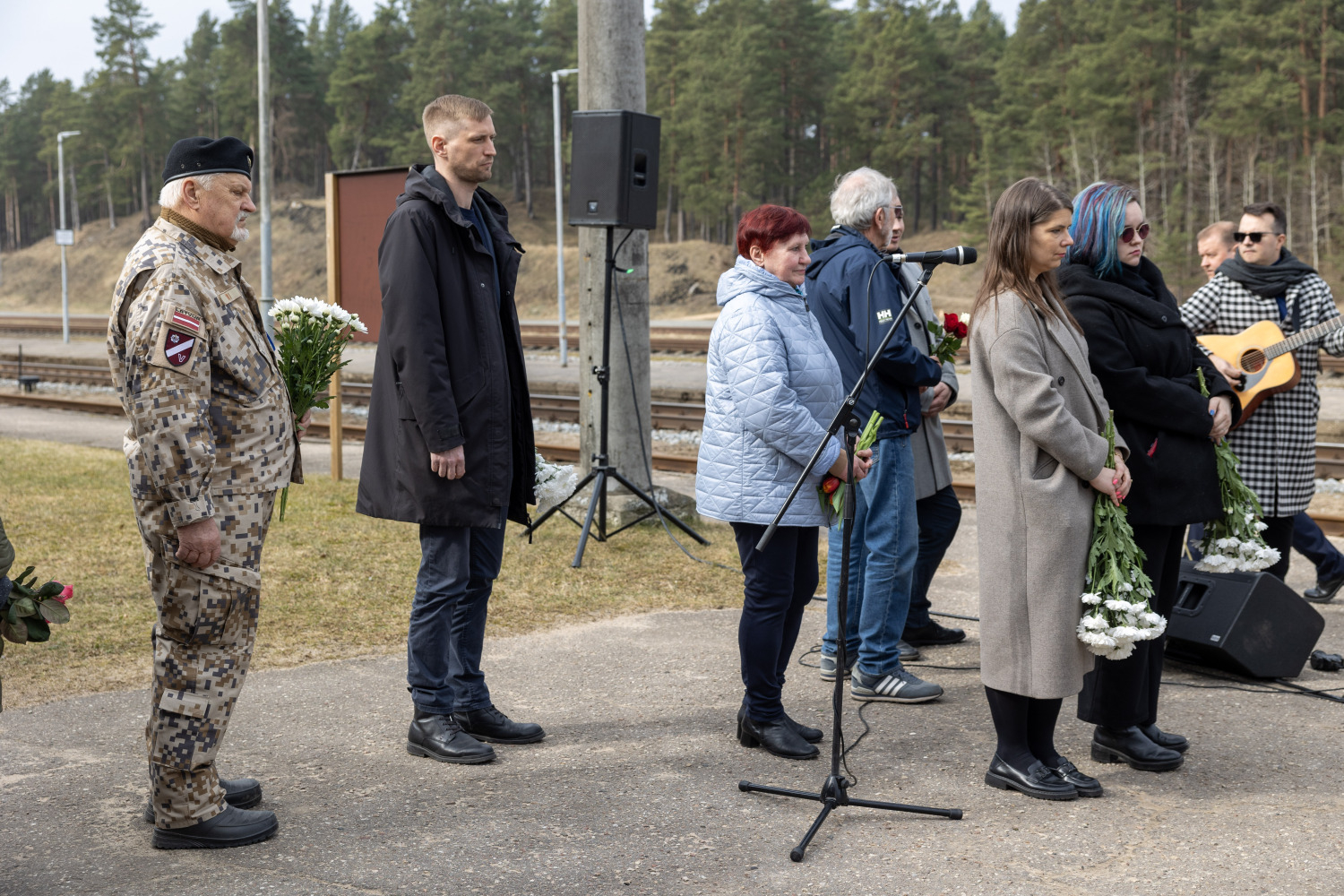 Represēto piemiņas diena Garkalnē