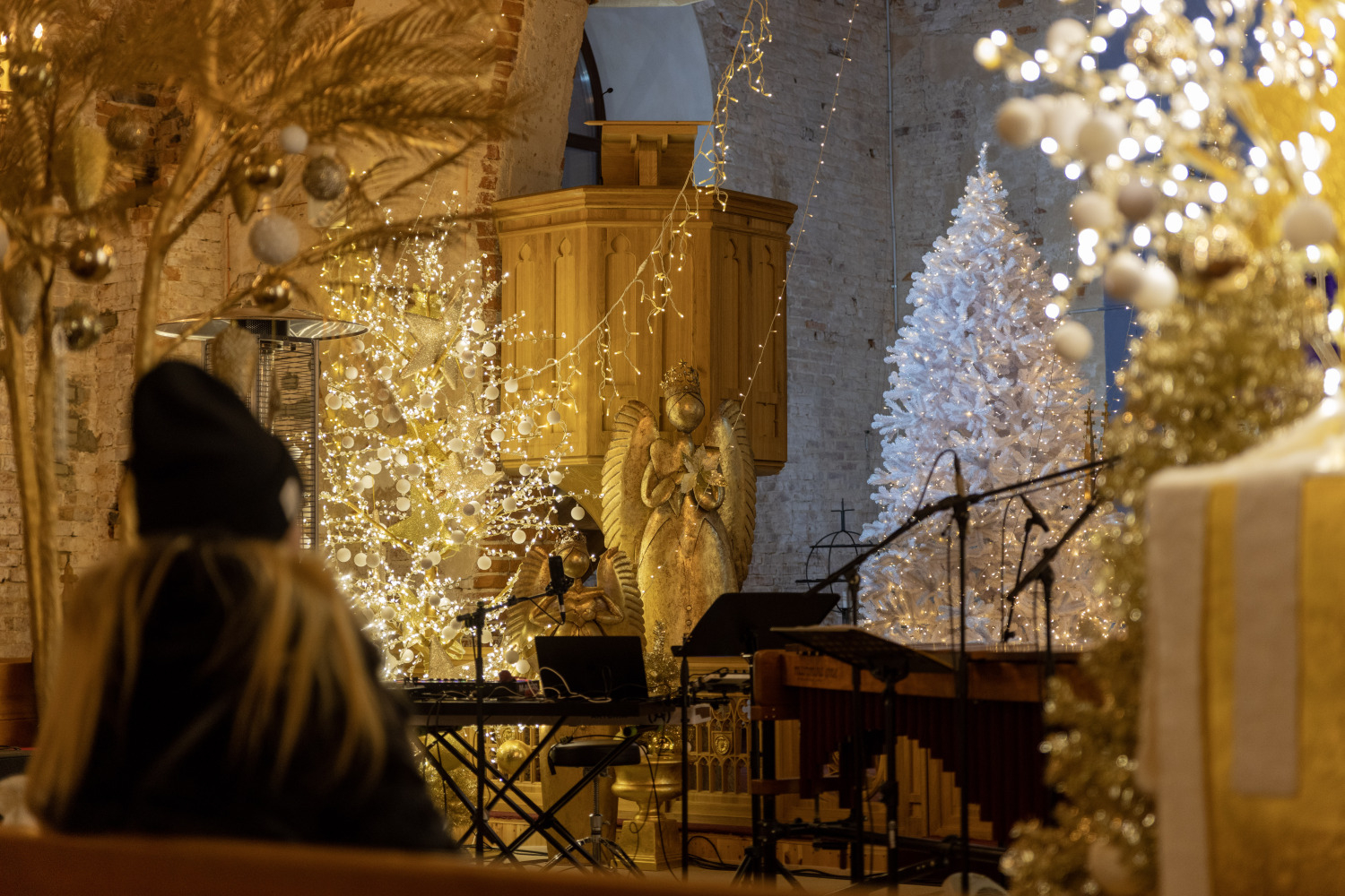 Gaismas dārzs Ropažu baznīcā