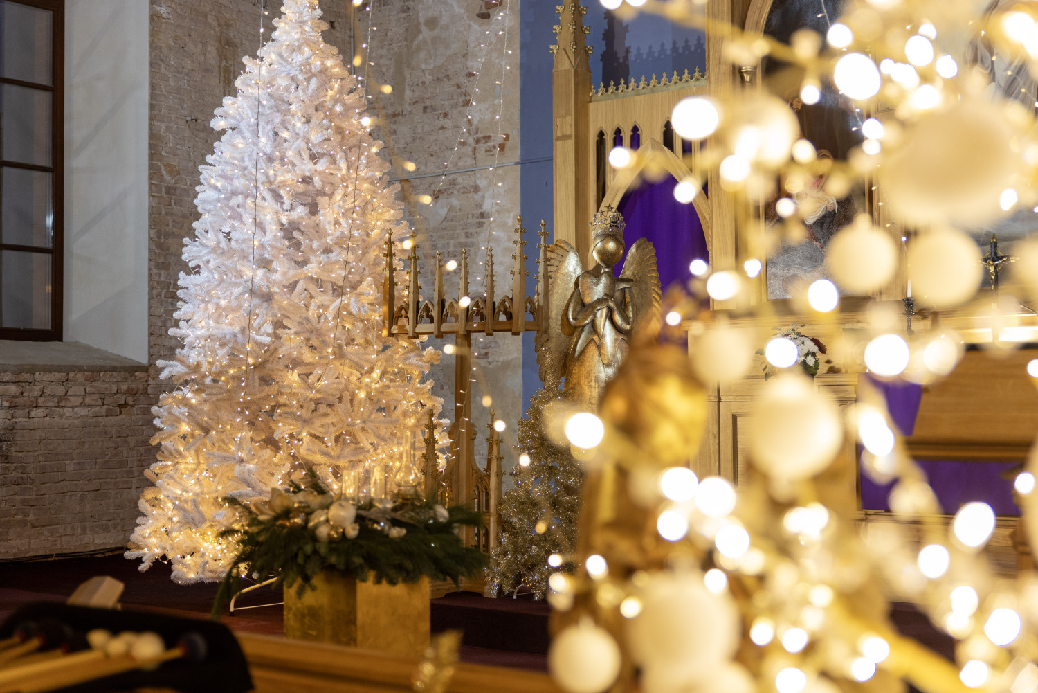 Gaismas dārzs Ropažu baznīcā