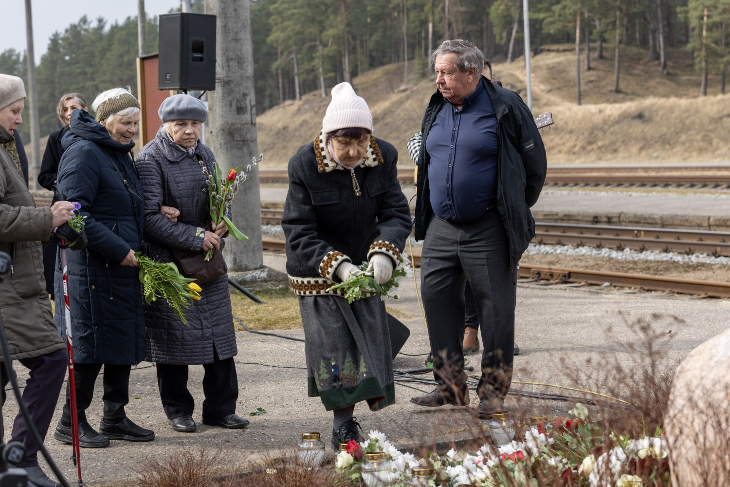 Represēto piemiņas diena Garkalnē