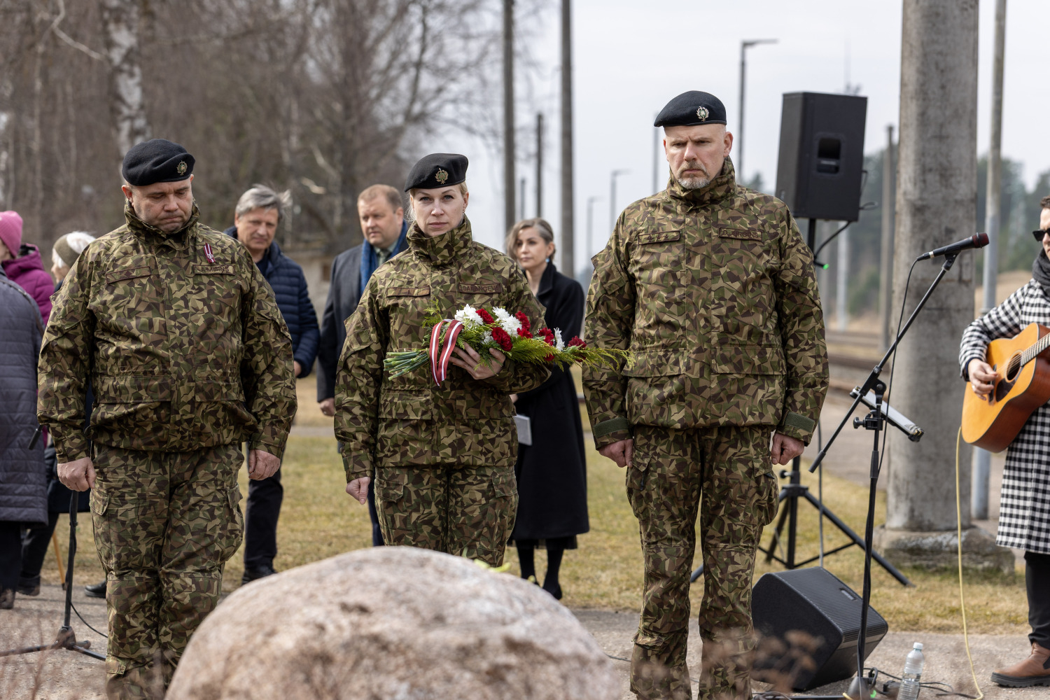 Represēto piemiņas diena Garkalnē