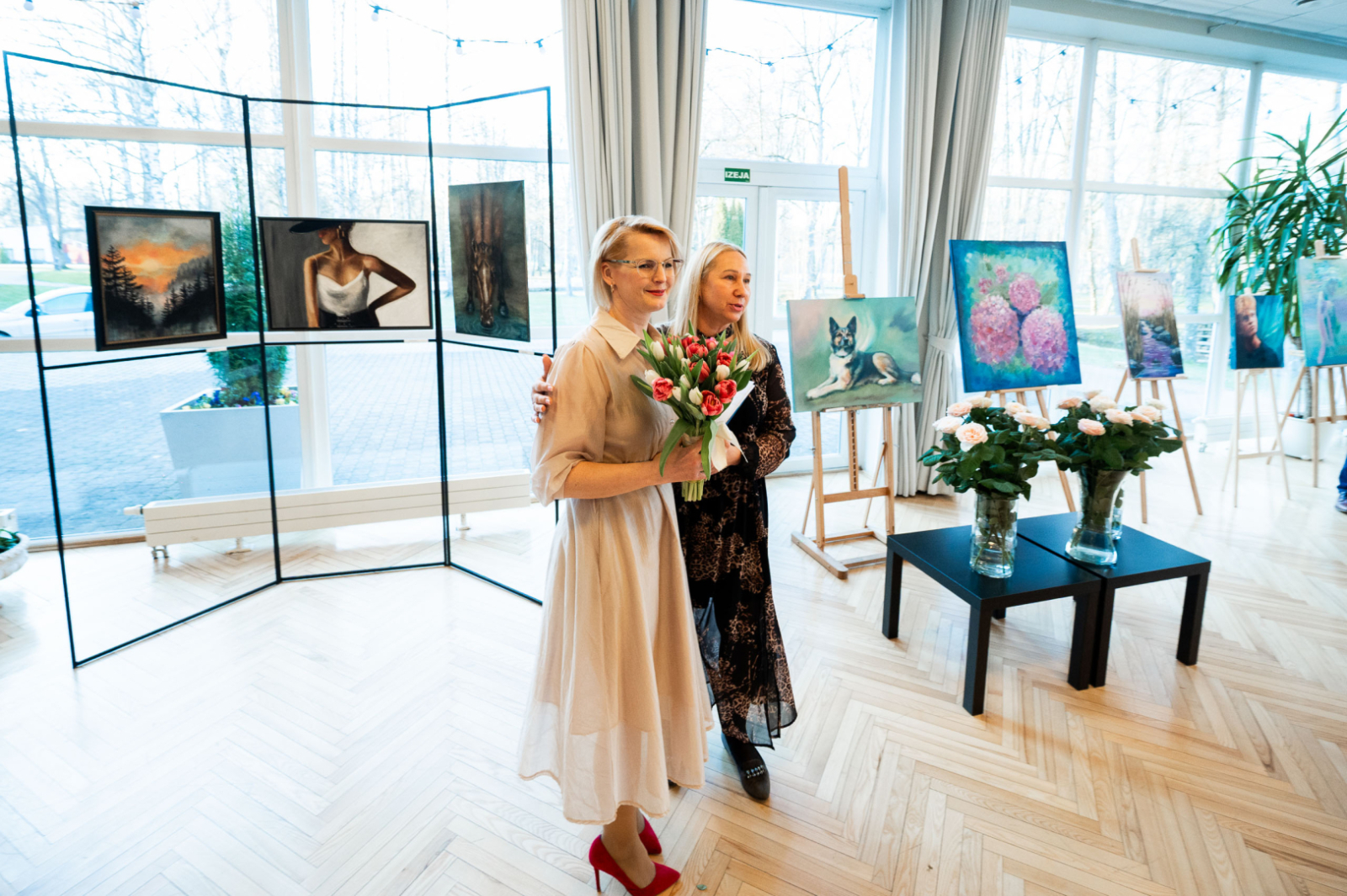 Pavasara izstādes atklāšana