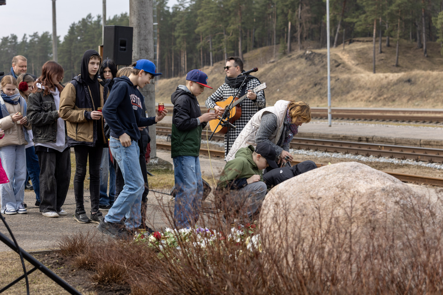 Represēto piemiņas diena Garkalnē