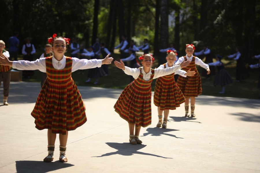 "Saulesvija" Vangažu pilsētā