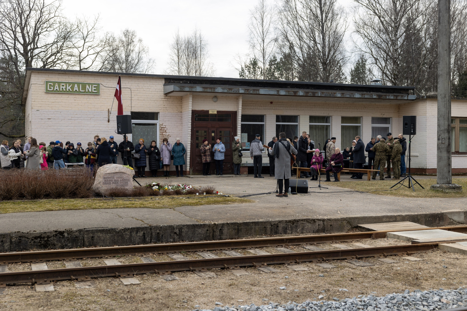 Represēto piemiņas diena Garkalnē