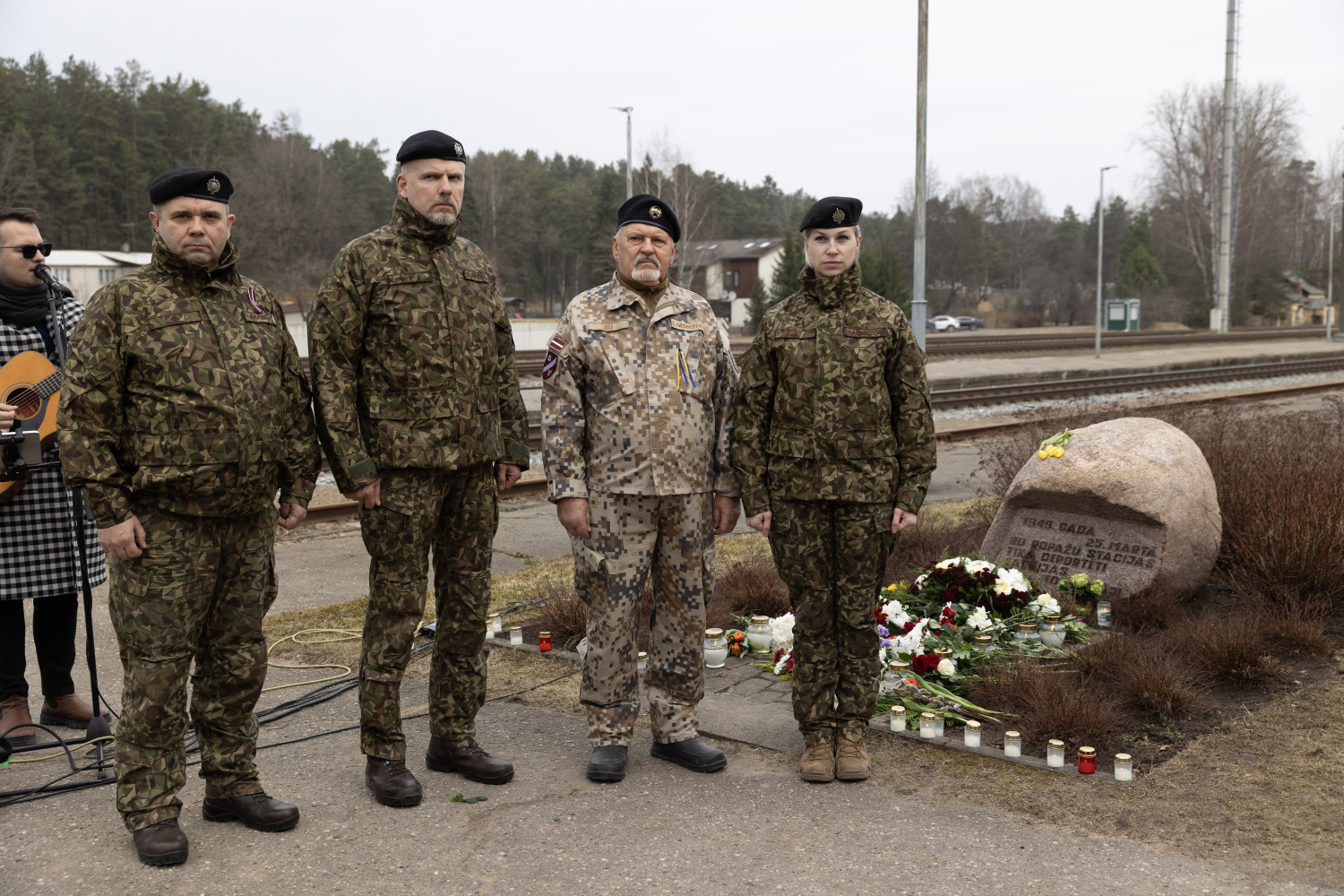 Represēto piemiņas diena Garkalnē