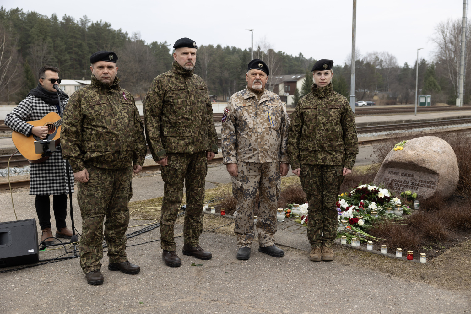 Represēto piemiņas diena Garkalnē