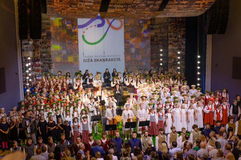 Tautas mūzikas koncerts "Dižā skaņrakstā" - 07.07.2025