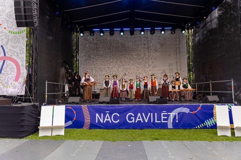 Svētki Vērmanes dārzā - Folkloras kopu programma