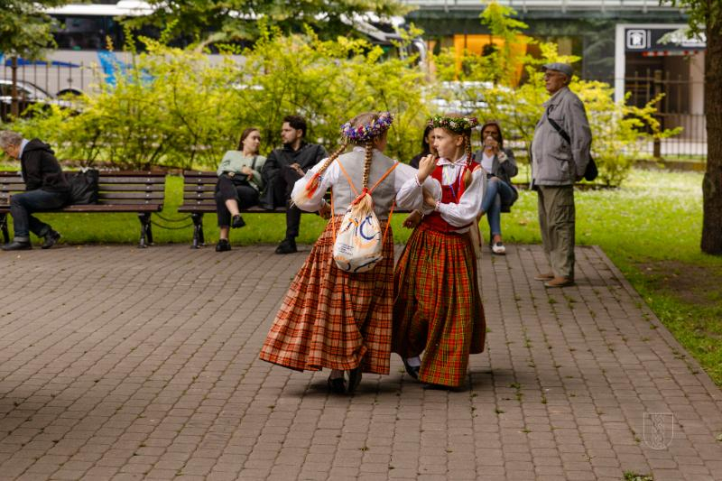 Svētki Vērmanes dārzā - Folkloras kopu programma