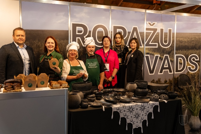 Novada uzņēmēji piedalās izstādē “Riga Food 2025”