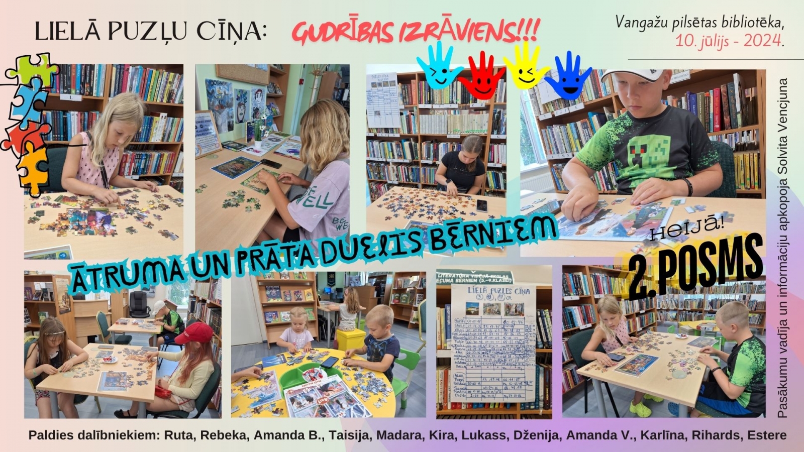 Lielā puzļu cīņa: gudrības izrāviens