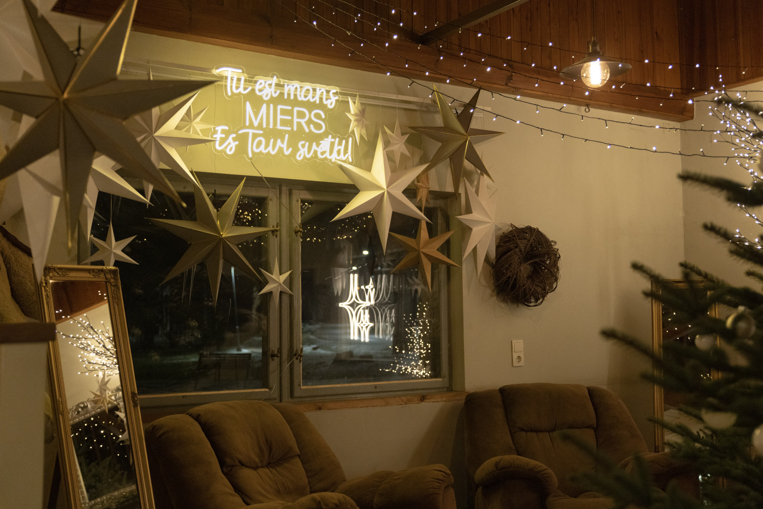 Gaismas dārzs Ropažu baznīcā