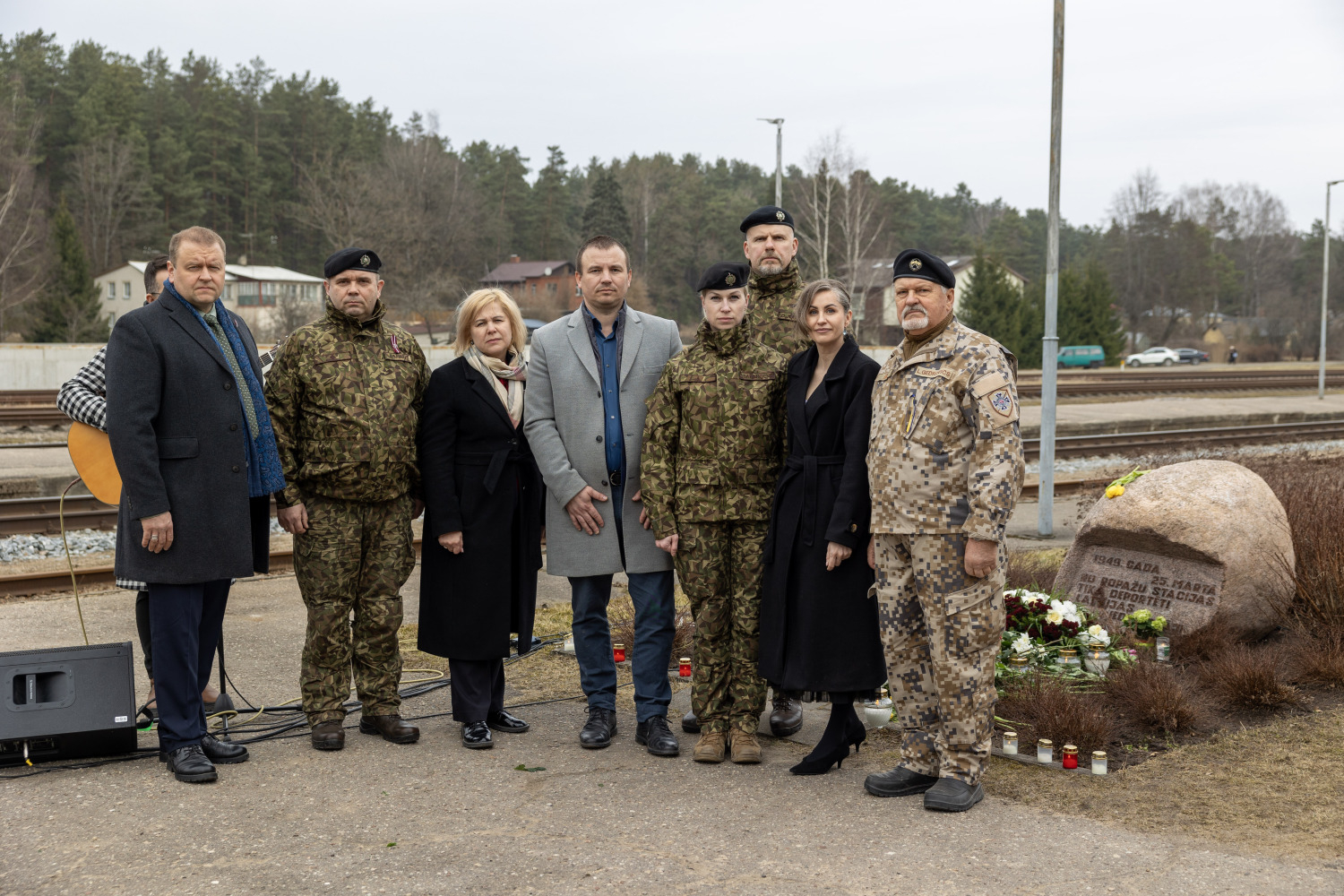 Represēto piemiņas diena Garkalnē