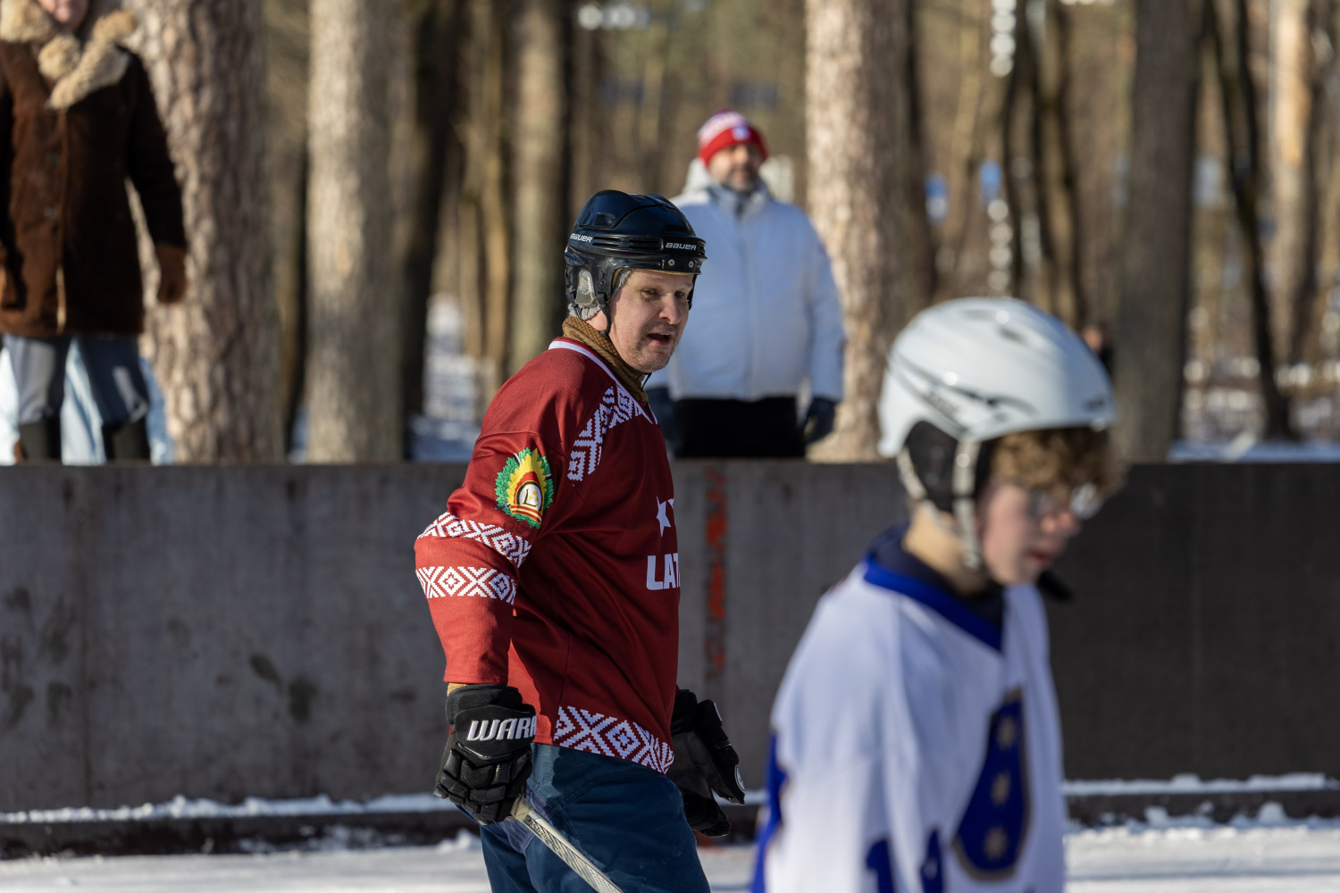 4x4 hokeja turnīrs Ulbrokā