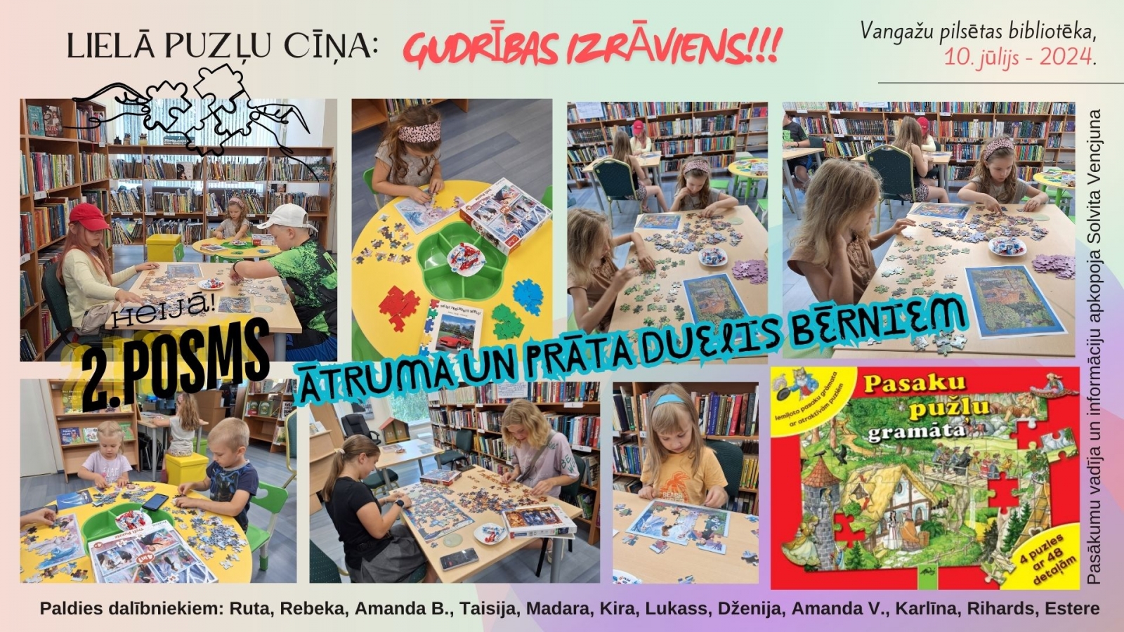 Lielā puzļu cīņa: gudrības izrāviens