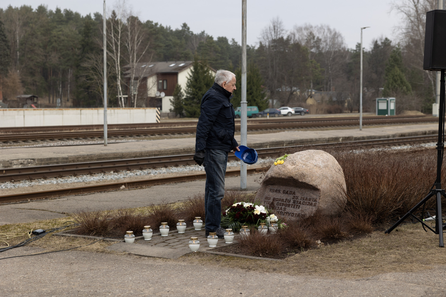 Represēto piemiņas diena Garkalnē