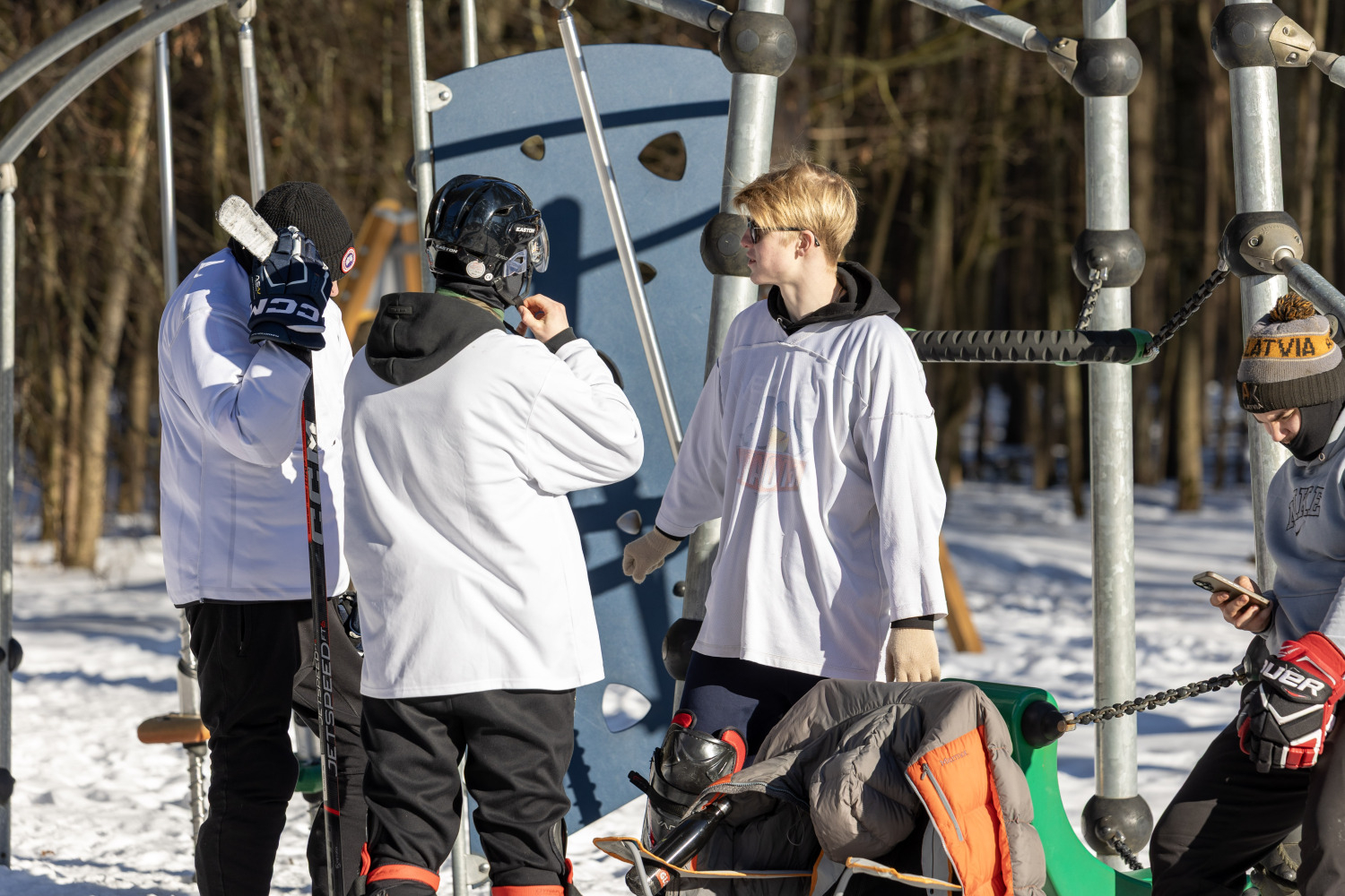 4x4 hokeja turnīrs Ulbrokā