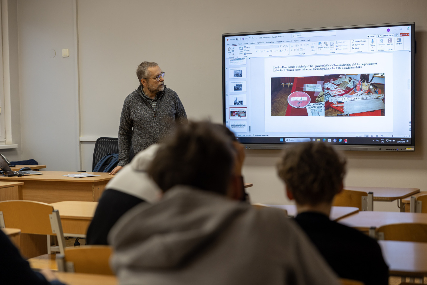 Barikāžu atceres dienas pasākumi Ulbrokas vidusskolā