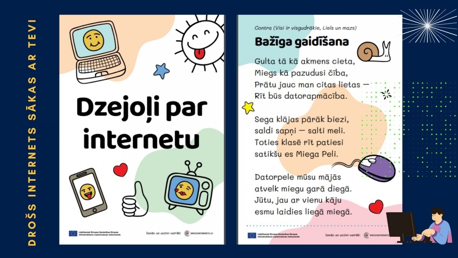 Droša interneta diena Vangažu bibliotēkā