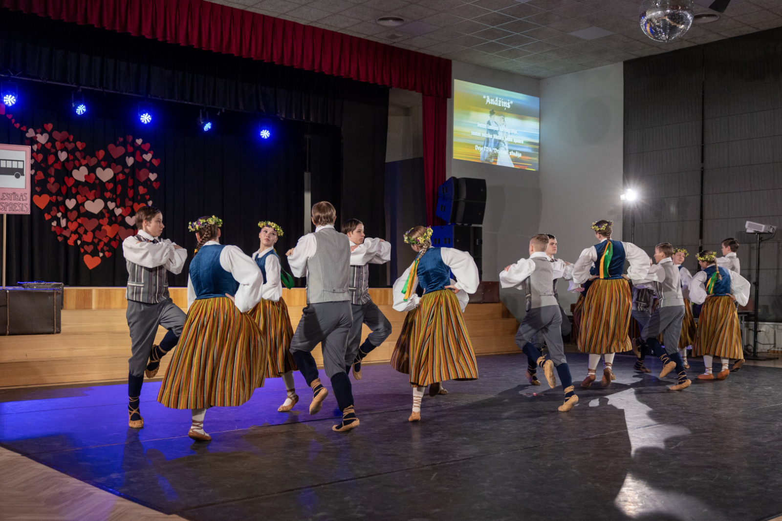 BJDK "Cielaviņa" sadraudzības koncerts "Mīlestības ekspresis"