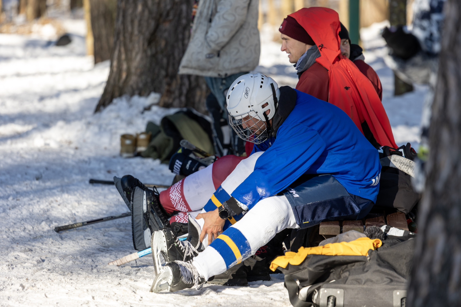 4x4 hokeja turnīrs Ulbrokā