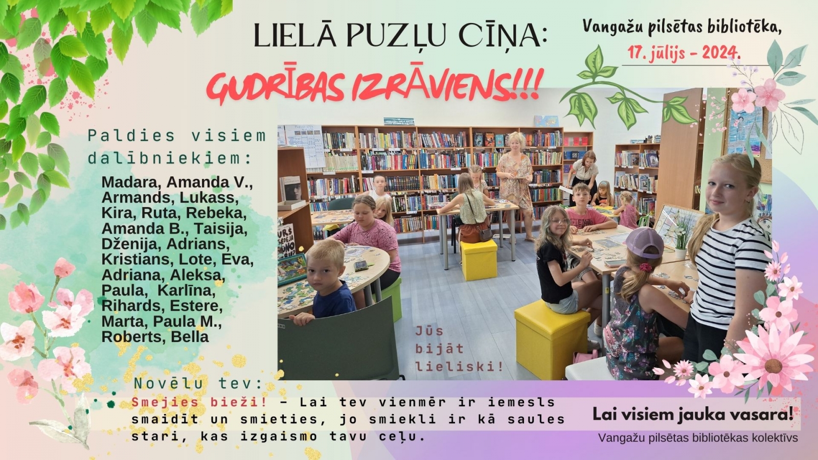 Lielā puzļu cīņa: gudrības izrāviens